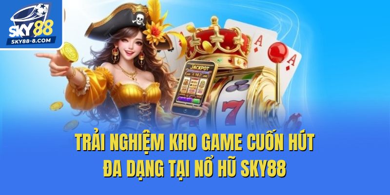 Trải nghiệm kho game cuốn hút, đa dạng tại nổ hũ Sky88