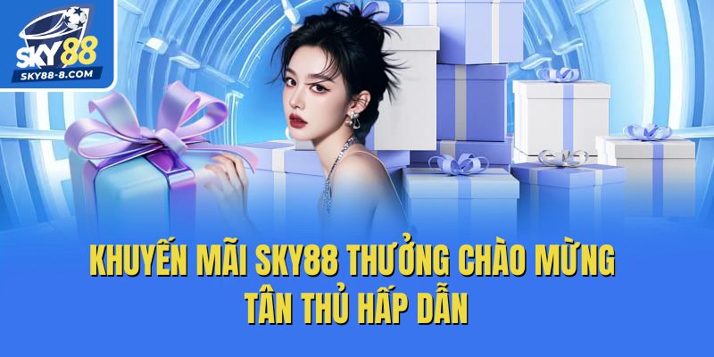 Khuyến mãi Sky88 thưởng chào mừng tân thủ hấp dẫn