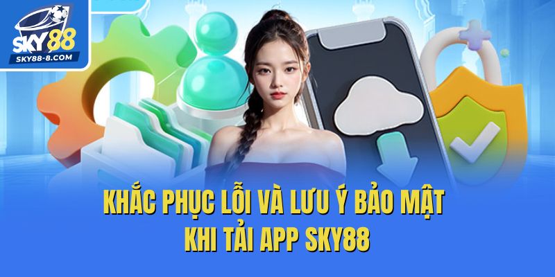 Khắc phục lỗi và lưu ý bảo mật khi Tải App Sky88